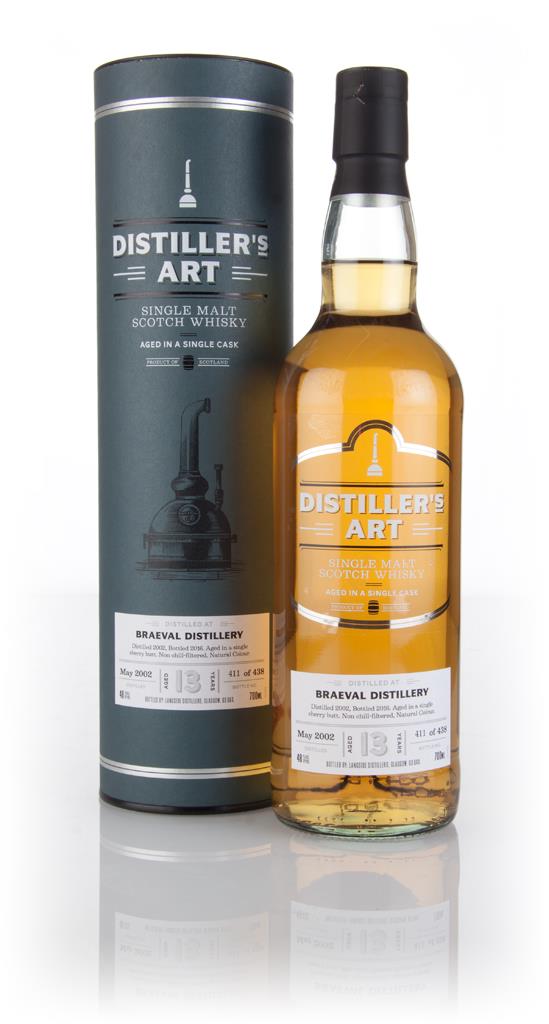 Braeval 13 Year Old 2002 - Distiller's Art (Langside) Single Malt Whisky