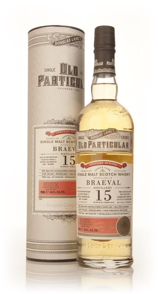 Braeval 15 Year Old 1998 (cask 9989) - Old Particular (Douglas Laing) Single Malt Whisky