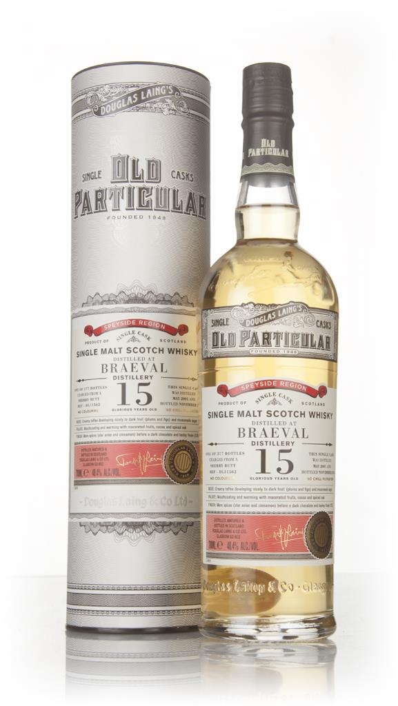 Braeval 15 Year Old 2001 (cask 11562) - Old Particular (Douglas Laing) Single Malt Whisky
