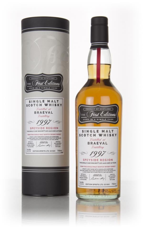 Braeval 18 Year Old 1997 (cask 12292) - The First Editions (Hunter Lai Single Malt Whisky