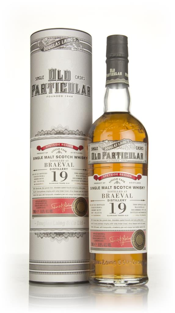 Braeval 19 Year Old 1997 (cask 12116) - Old Particular (Douglas Laing) Single Malt Whisky
