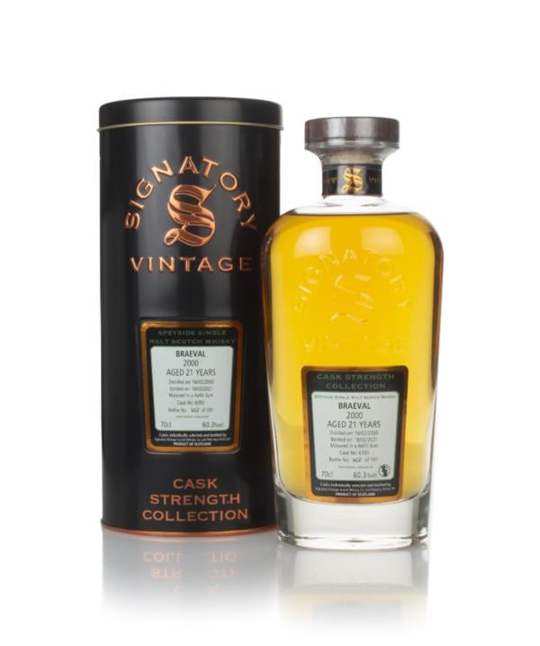 Braeval 21 Year Old 2000 (cask 6393) - Cask Strength Collection (Signa Single Malt Whisky