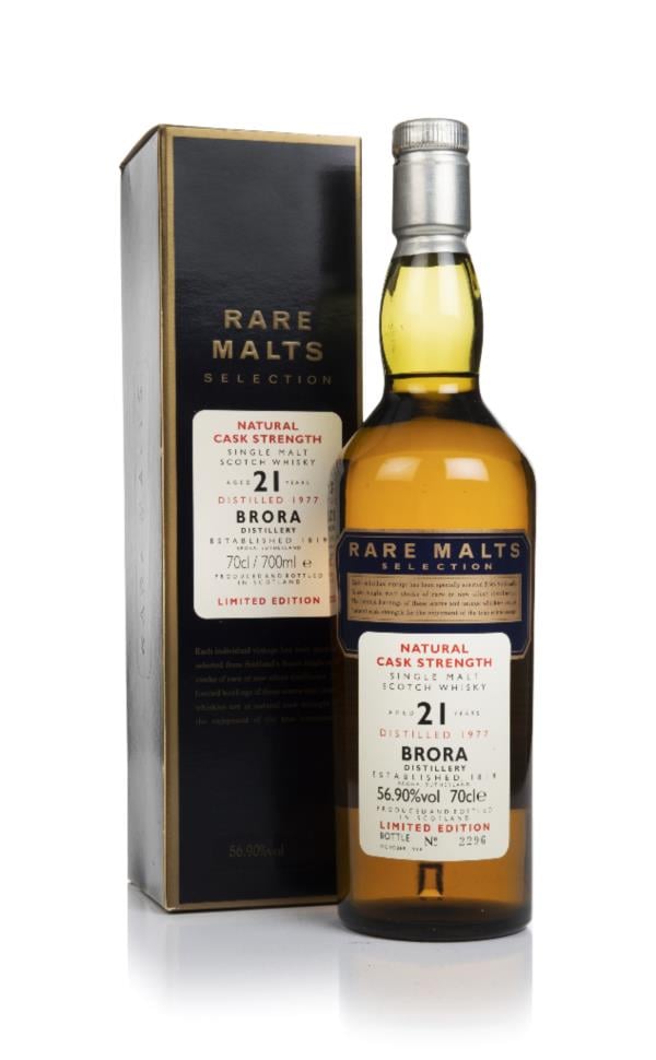 Brora 21 Year Old 1977 - Rare Malts Single Malt Whisky