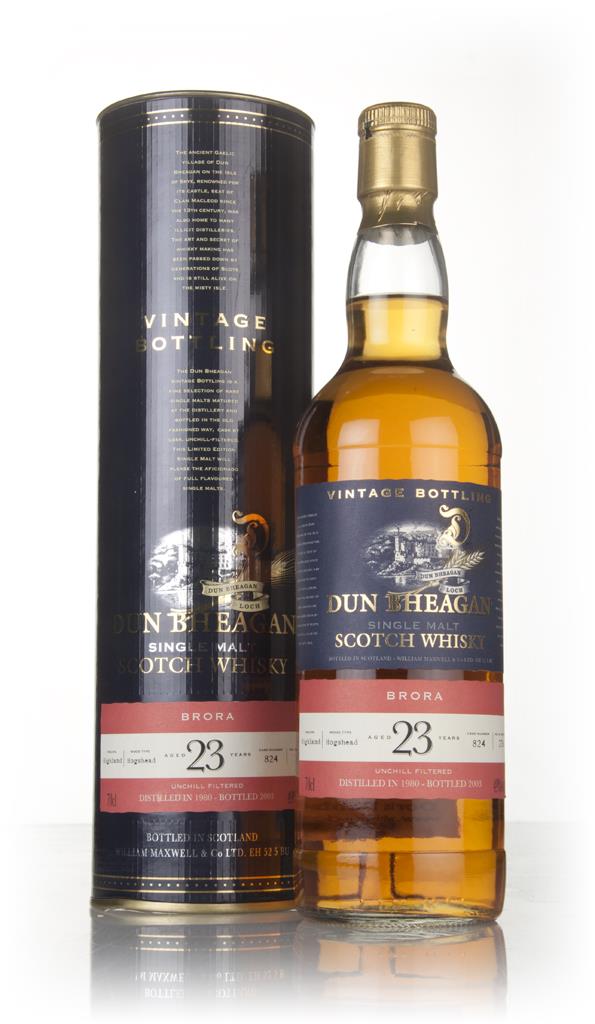 Brora 23 Year Old 1980 (cask 824) - Dun Bheagan (Ian Macleod) Single Malt Whisky