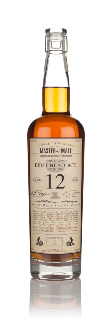 Bruichladdich 12 Year Old 2002 Bourbon Cask - Single Cask (Master of M Single Malt Whisky