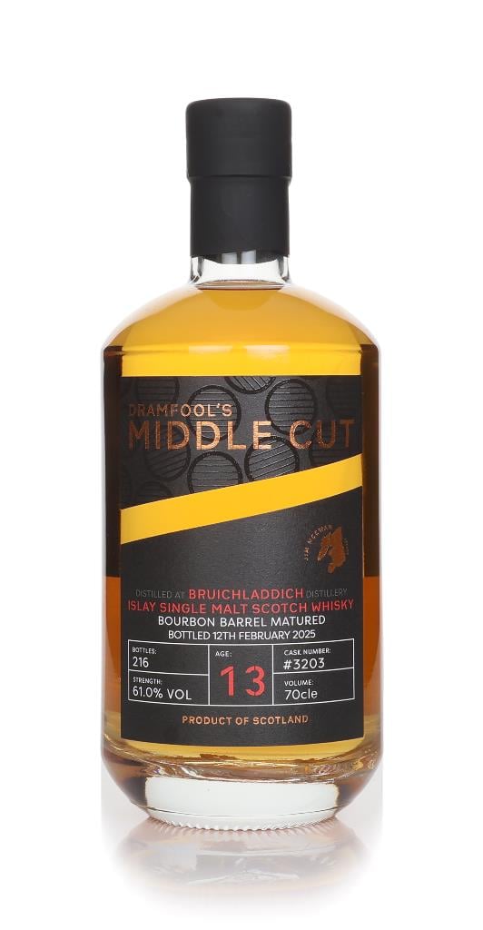 Bruichladdich 13 Year Old 2011 - Middle Cut (Dramfool) Single Malt Whisky