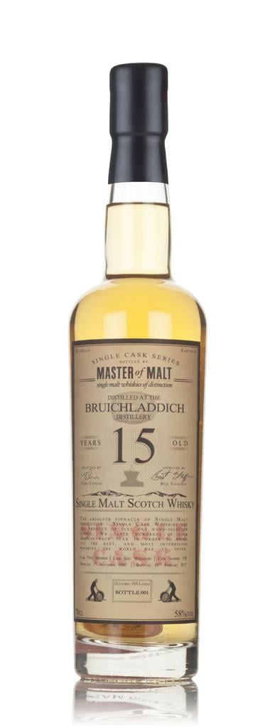 Bruichladdich 15 Year Old 2001 - Single Cask (Master of Malt) Single Malt Whisky
