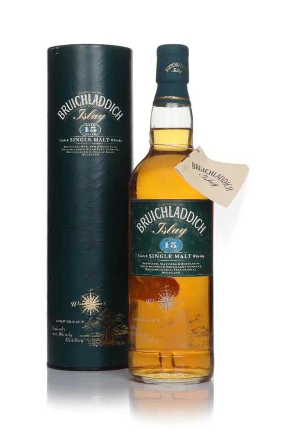 Bruichladdich 15 Year Old - Late 1990s Single Malt Whisky