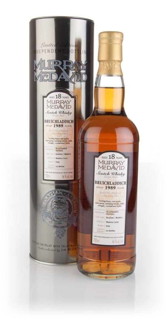 Bruichladdich 18 Year Old 1989 (Murray McDavid) Single Malt Whisky