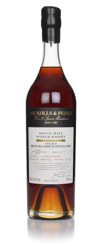 Bruichladdich 23 Year Old 2002 (Cask 427)  Nickolls & Perks Rare Cask Single Malt Whisky