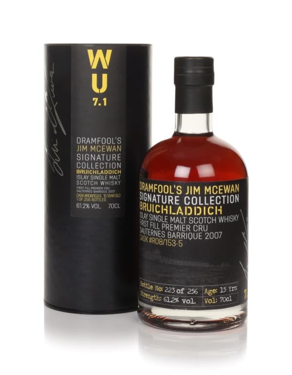 Bruichladdich 7.1 15 Year Old 2007 - Jim McEwan Signature Collection ( Single Malt Whisky