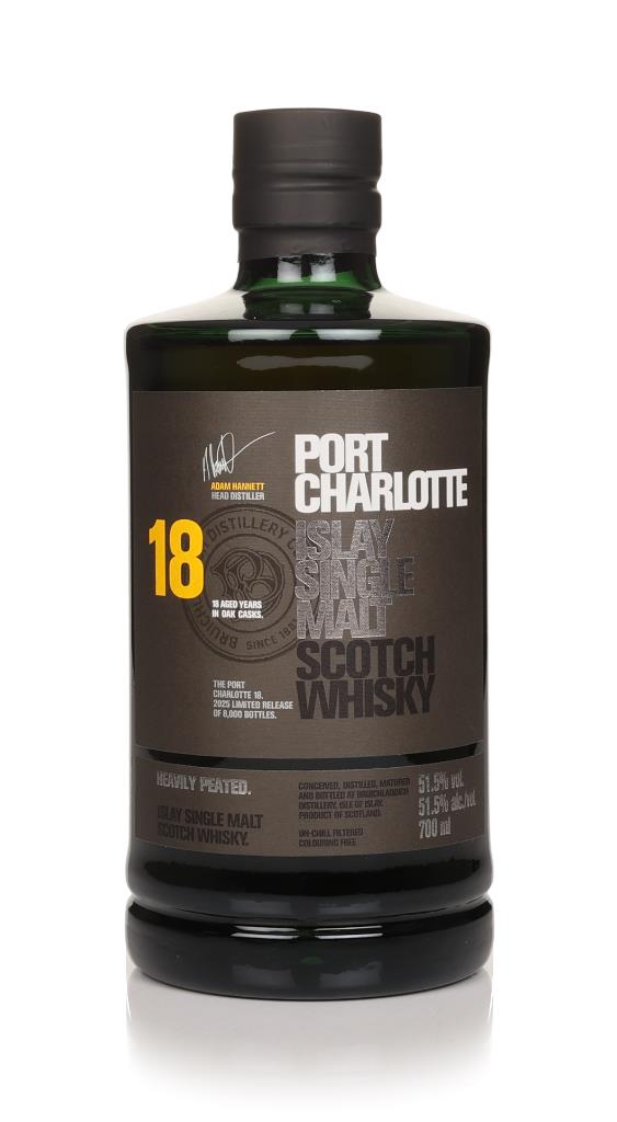 Port Charlotte 18 Year Old (51.5% ABV) Single Malt Whisky