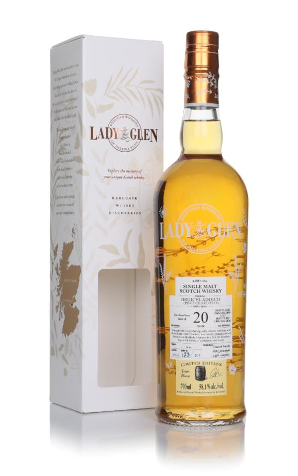 Port Charlotte 20 Year Old 2005 (cask 1774) - Lady of the Glen (Hannah Single Malt Whisky