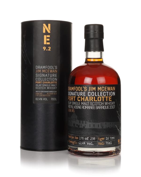 Port Charlotte 9.2 16 Year Old 2007 (cask 5) - Jim McEwan Signature Co Single Malt Whisky