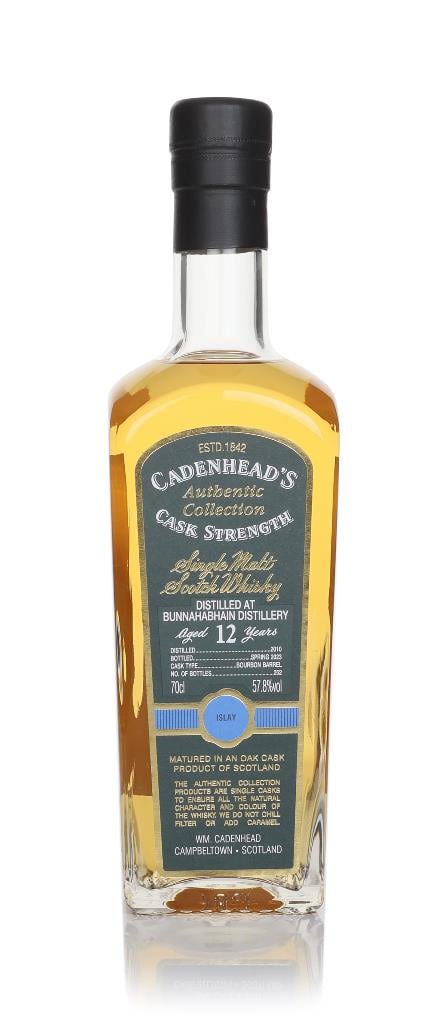 Bunnahabhain 12 Year Old 2010 - Cadenheads Authentic Collection Single Malt Whisky