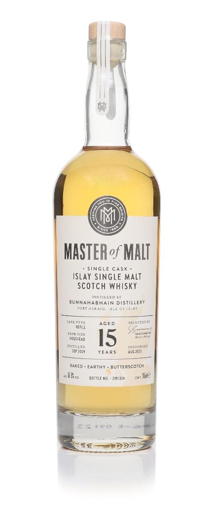 Bunnahabhain 15 Year Old 2009 Single Cask (Master of Malt) Single Malt Whisky