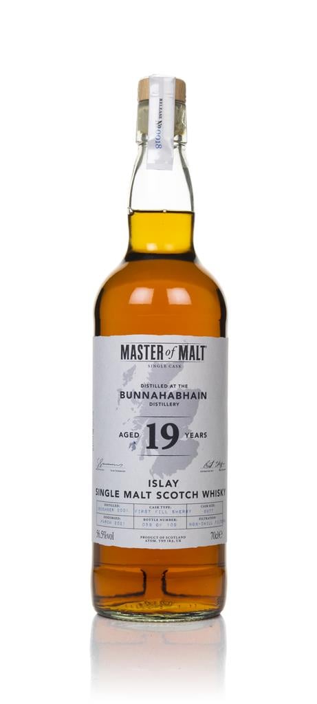 Bunnahabhain 19 Year Old 2001 Single Cask (Master of Malt) Single Malt Whisky