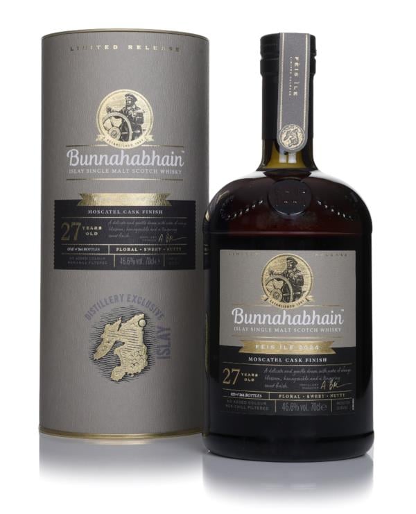 Bunnahabhain 27 Year Old 1996 Moscatel Cask Finish - Feis Ile 2024 Single Malt Whisky