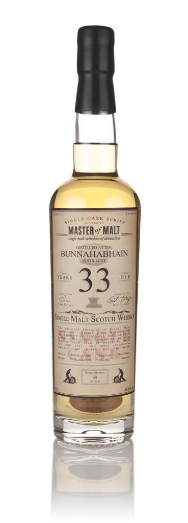 Bunnahabhain 33 Year Old 1982 - Single Cask (Master of Malt) Single Malt Whisky