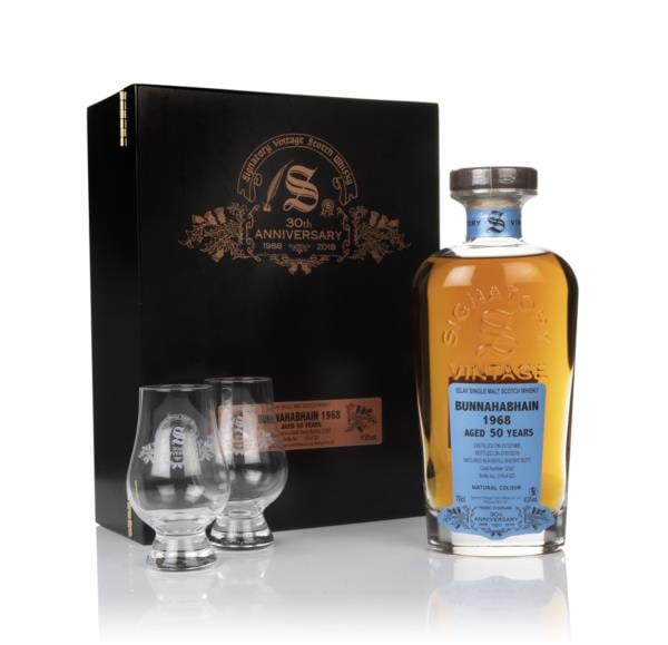 Bunnahabhain 50 Year Old 1968 (cask 12397) - 30th Anniversary Gift Box Single Malt Whisky Bunnahabhain 50 Year Old 1968 (cask 12397) - 30th Anniversary Gift Box Single Malt Whisky