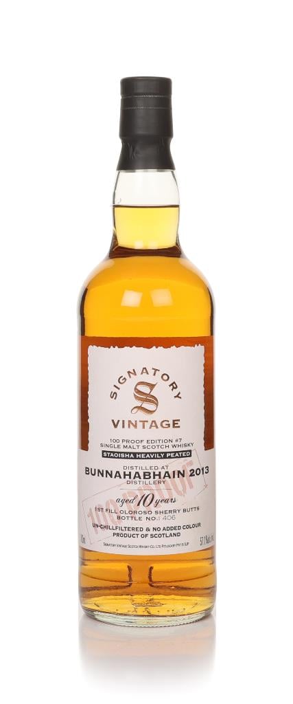 Bunnahabhain Staoisha 10 Year Old 2013 - 100 Proof Edition #7 (Signato Single Malt Whisky