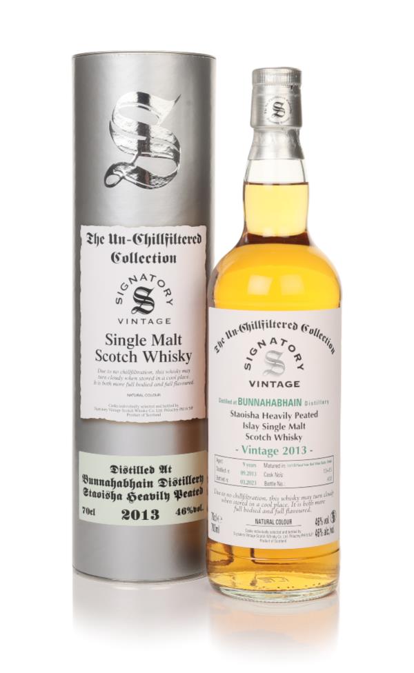 Staoisha 9 Year Old 2013 (casks 13 & 15) - Un-Chilfiltered Collection Single Malt Whisky
