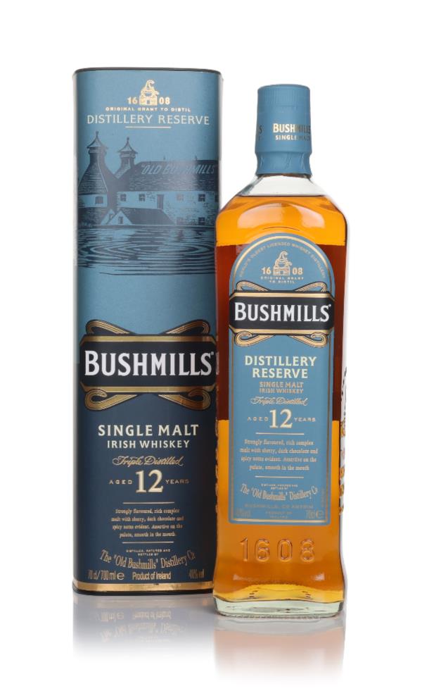 Bushmills 12 Year Old Distillery Reserve Single Malt Whiskey