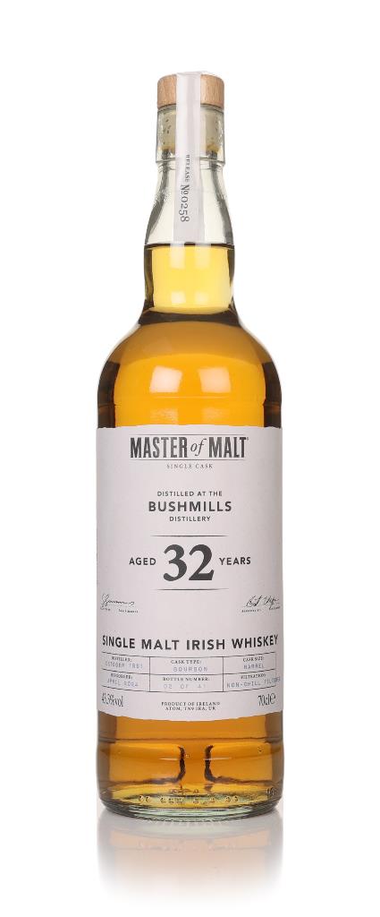 Bushmills 32 Year Old 1991 Single Cask (Master of Malt) Single Malt Whiskey