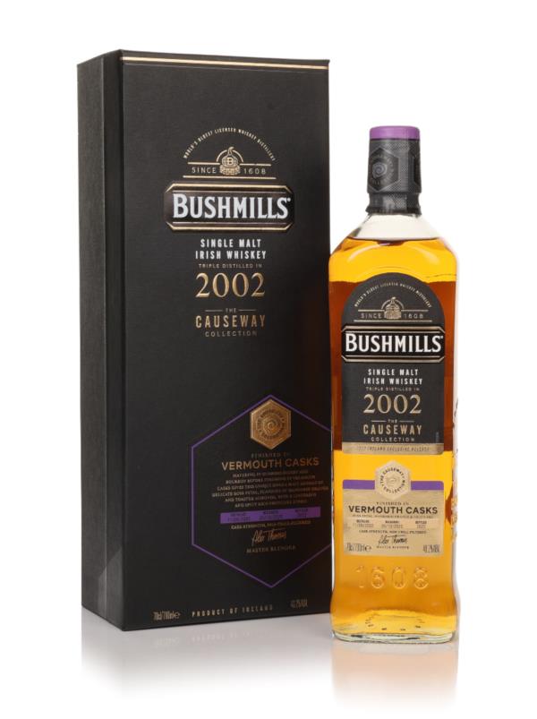 Bushmills 2002 (bottled 2022) Vermouth Cask Finish - The Causeway Coll Single Malt Whiskey
