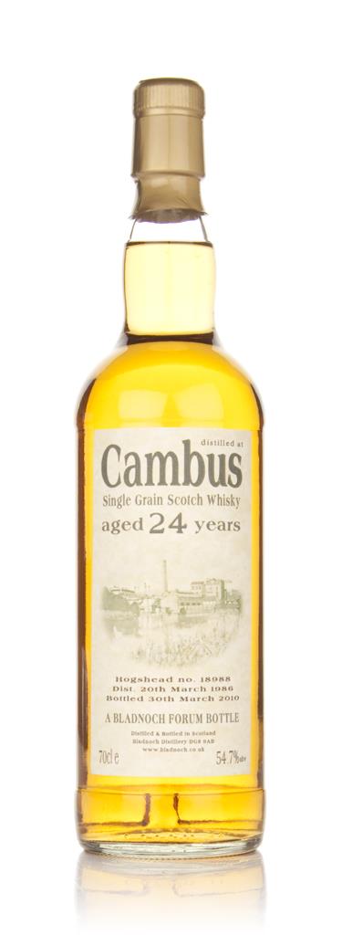 Cambus 24 Year Old 1986 (cask 18988) (Bladnoch) Grain Whisky