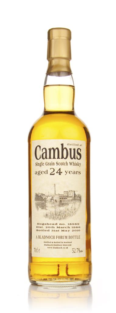 Cambus 24 Year Old 1986 (cask 18989) (Bladnoch) Grain Whisky