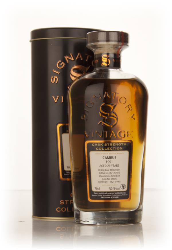 Cambus 21 Year Old 1991 (cask 55886) - Cask Strength Collection (Signa Grain Whisky