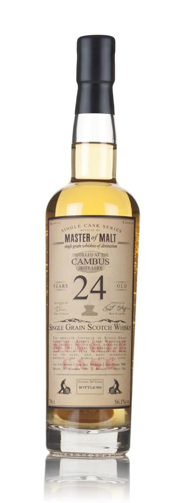 Cambus 24 Year Old 1991 - Single Cask (Master of Malt) Grain Whisky