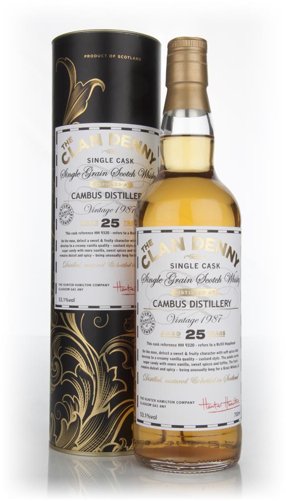 Cambus 25 Year Old 1987 - The Clan Denny (Douglas Laing) Grain Whisky