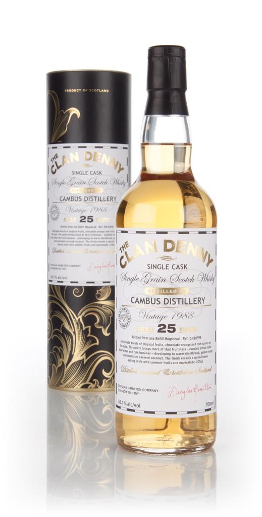 Cambus 25 Year Old 1988 (cask 10595) - The Clan Denny (Douglas Laing) Grain Whisky