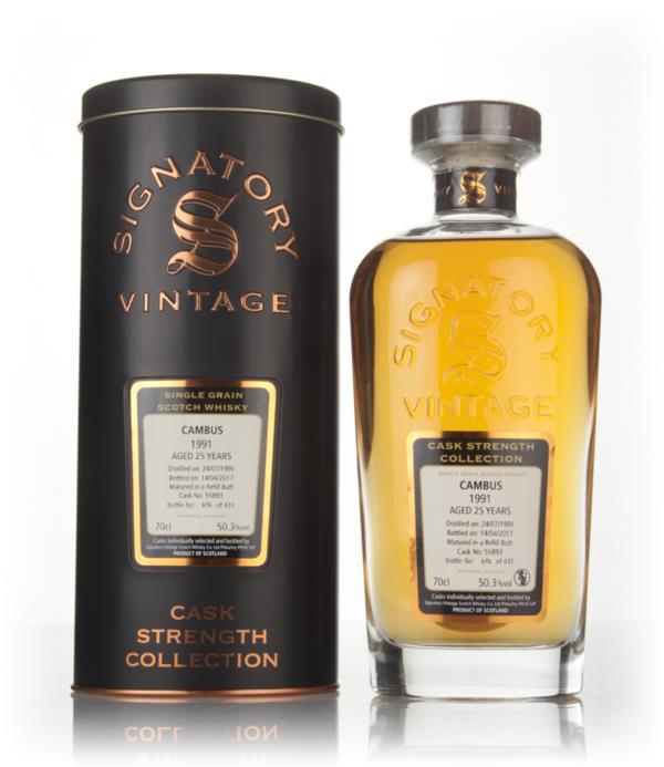 Cambus 25 Year Old 1991 (cask 55893) - Cask Strength Collection (Signa Grain Whisky