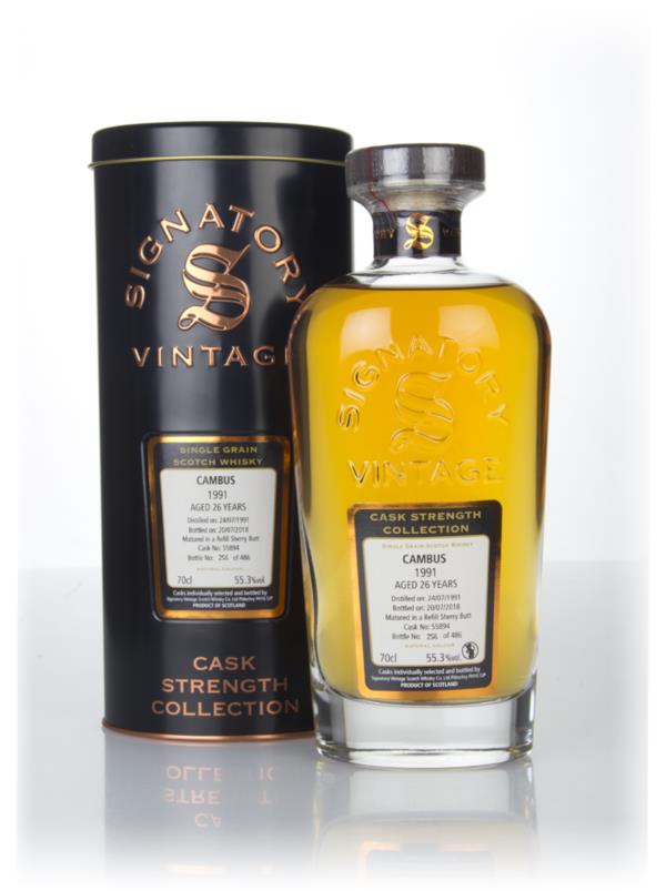 Cambus 26 Year Old 1991 (cask 55894) - Cask Strength Collection (Signa Single Malt Whisky