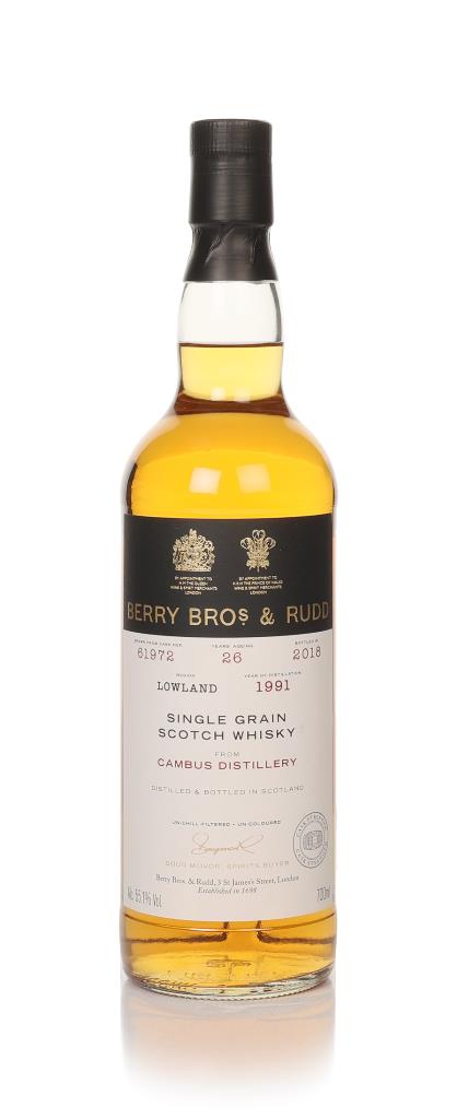 Cambus 26 Year Old 1991 (cask 61972) - Berry Bros. & Rudd Grain Whisky