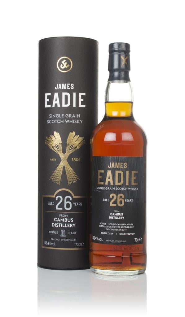 Cambus 26 Year Old 1993 (cask 48094) - James Eadie Grain Whisky