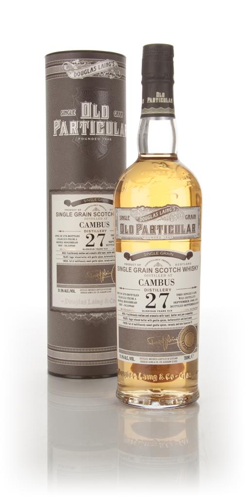 Cambus 27 Year Old 1988 (cask 10940) - Old Particular (Douglas Laing) Grain Whisky