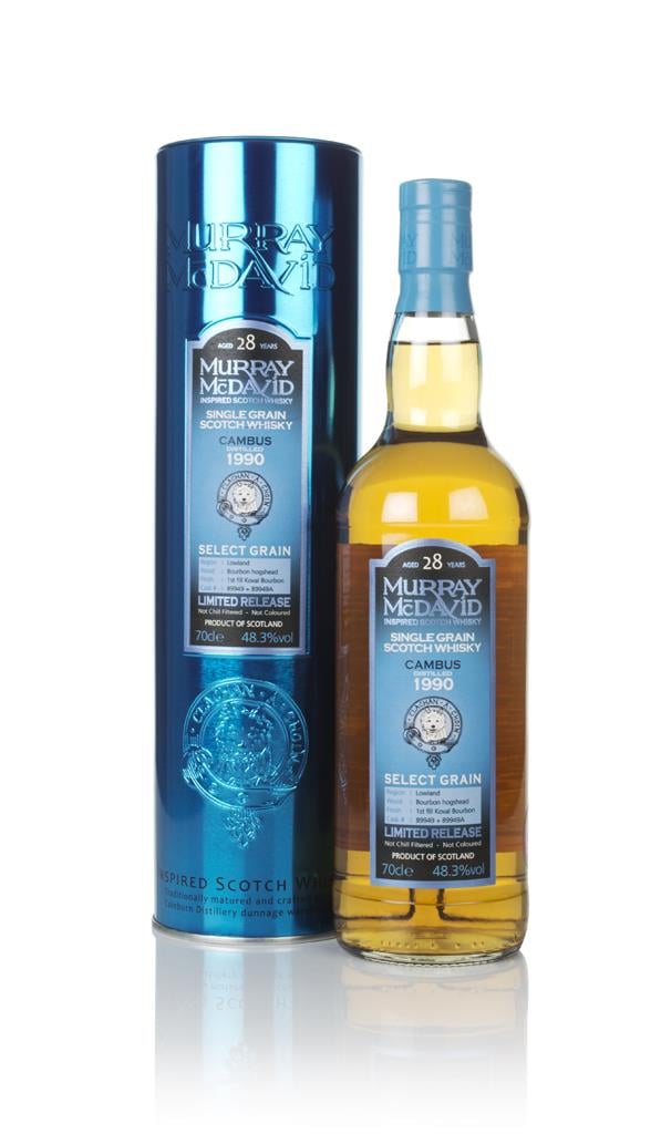 Cambus 28 Year Old 1990 (cask 89949 & 89949A) - Select Grain (Murray M Grain Whisky