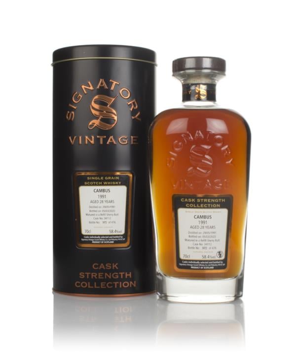 Cambus 28 Year Old 1991 (cask 34112) - Cask Strength Collection (Signa Grain Whisky