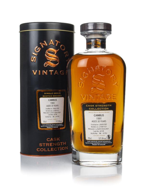 Cambus 30 Year Old 1991 (cask 34108) - Cask Strength Collection (Signa Grain Whisky