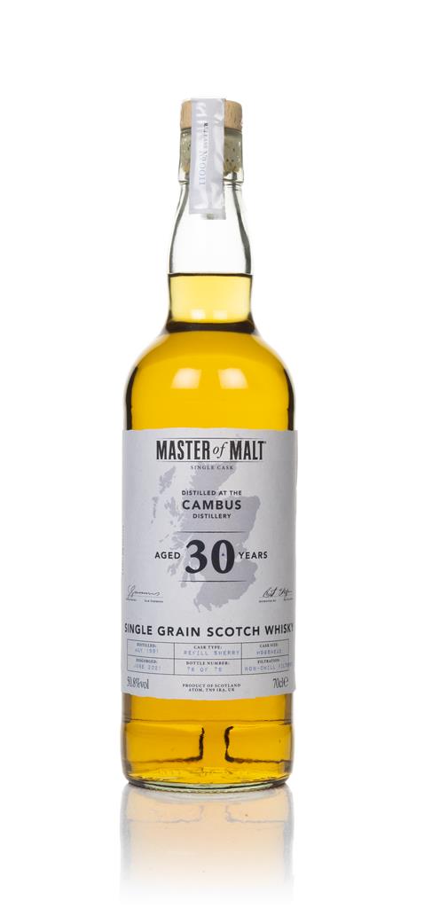 Cambus 30 Year Old 1991 Single Cask (Master of Malt) Grain Whisky