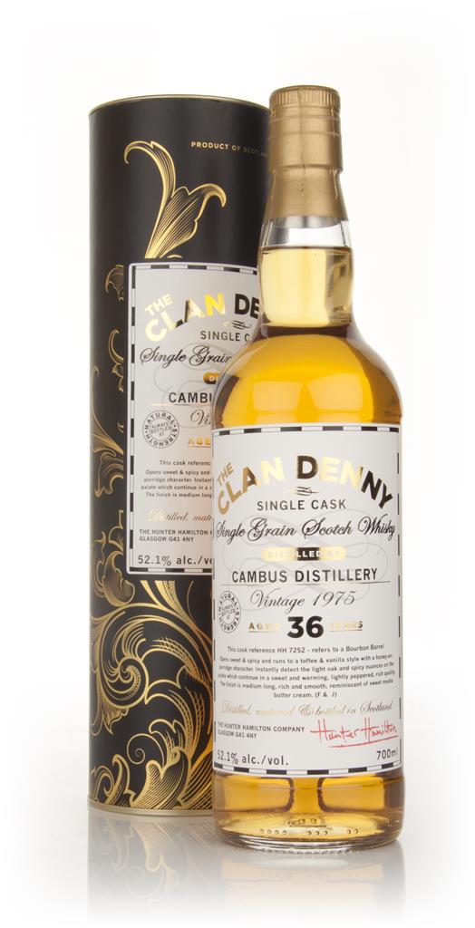 Cambus 36 Year Old 1975 - The Clan Denny (Douglas Laing) Grain Whisky