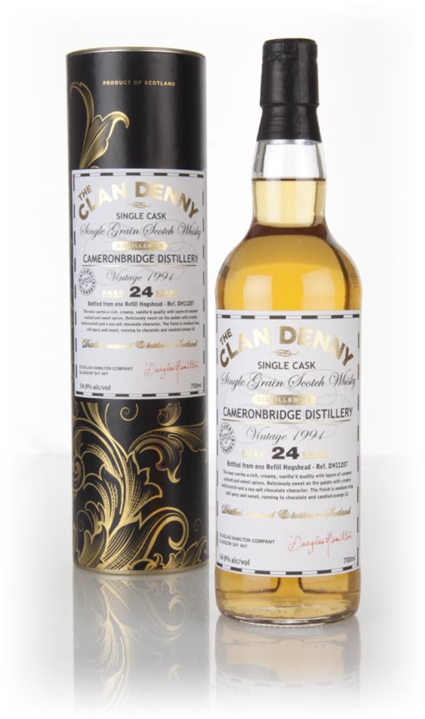 Cameronbridge 24 Year Old 1991 (cask 11207) - The Clan Denny (Douglas Grain Whisky
