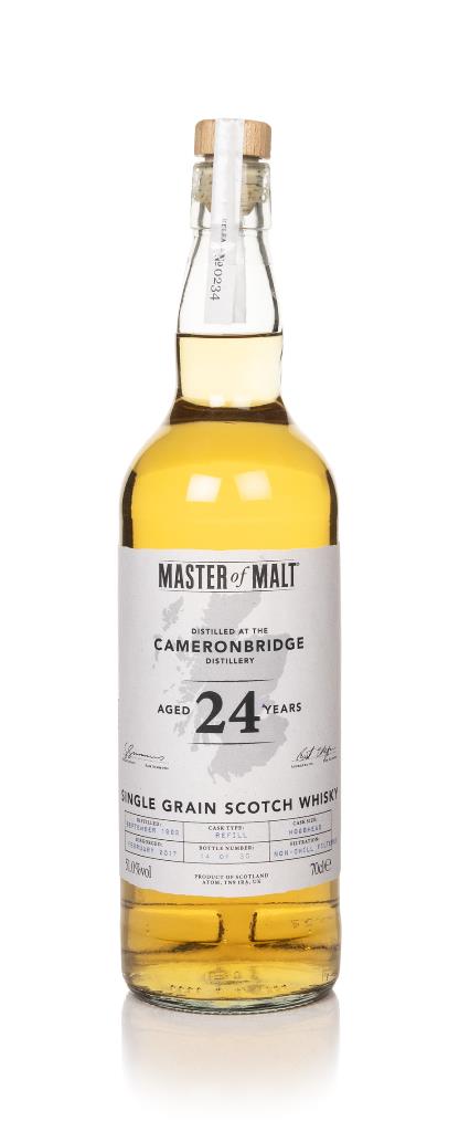 Cameronbridge 24 Year Old 1992 (Master of Malt) Grain Whisky