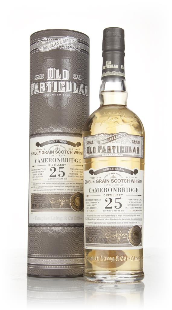Cameronbridge 25 Year Old 1991 (cask 11644) - Old Particular (Douglas Grain Whisky