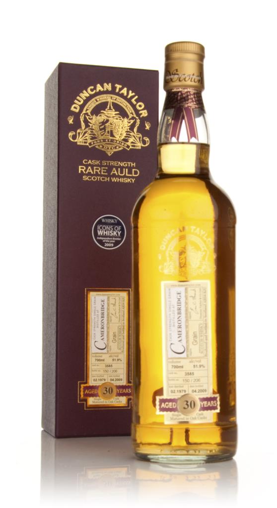 Cameronbridge 30 Year Old 1979 - Rare Auld (Duncan Taylor) Grain Whisky