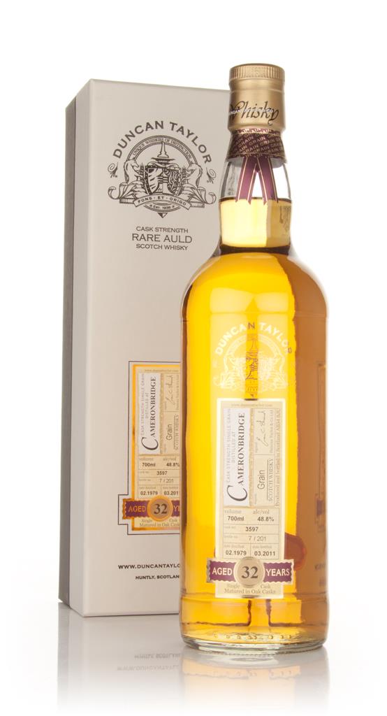 Cameronbridge 32 Year Old 1979 - Rare Auld (Duncan Taylor) Grain Whisky